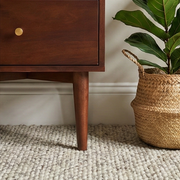 Scandinavian Walnut Oslo Bedside Table - image 5
