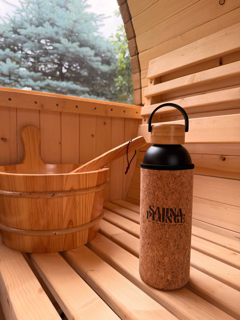 SaunaPlunge Cork Insulated Sauna Bottle - 500ml