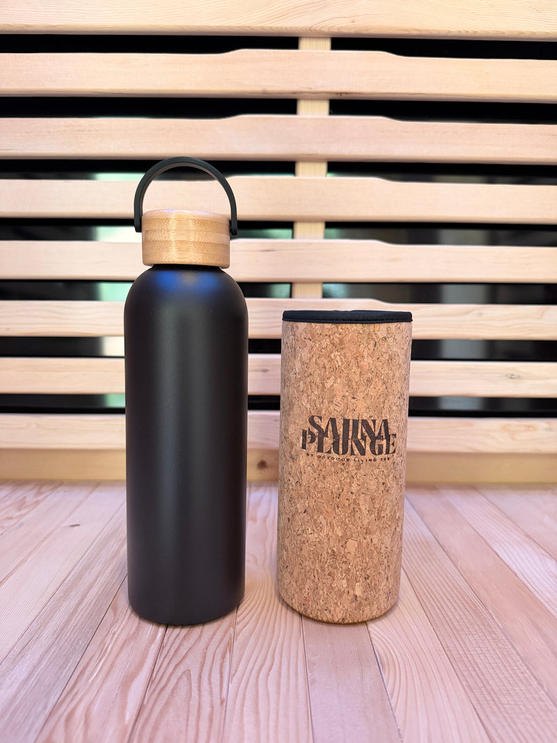 SaunaPlunge Cork Insulated Sauna Bottle - 500ml