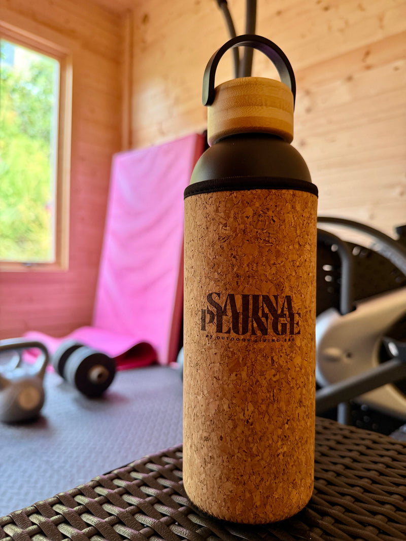 SaunaPlunge Cork Insulated Sauna Bottle - 500ml