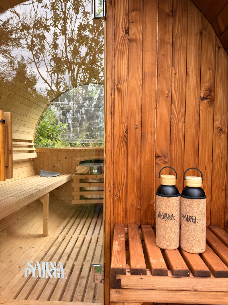 SaunaPlunge Cork Insulated Sauna Bottle - 500ml