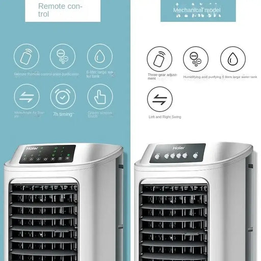 Bladeless Cooling and Humidifying Fan for Home - view 2