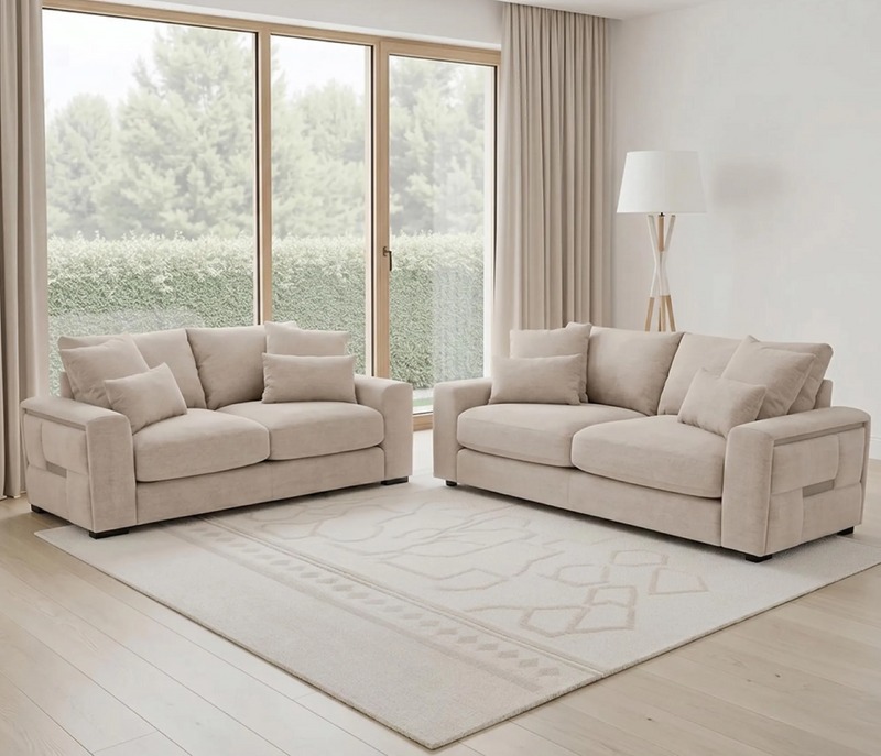 Jupiter 3 & 2-Seater Sofa Set - image 1
