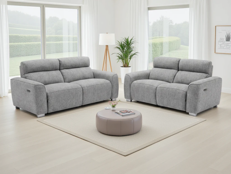 Toronto 3 & 2-Seater Electric Recliner Sofa - image 1