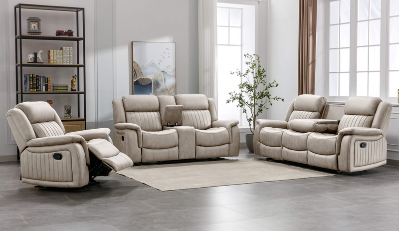 Stanley Electric Recliner 3-Seater Sofa - image 4