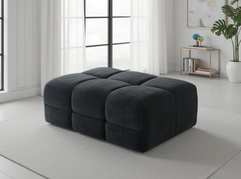 Jacob Ribbed Footstool - image 1