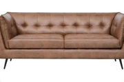 Melbourne 3-Seater Faux Leather Sofa - image 2