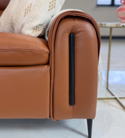 Arizona Electric Recliner Leather Corner Sofa - image 4