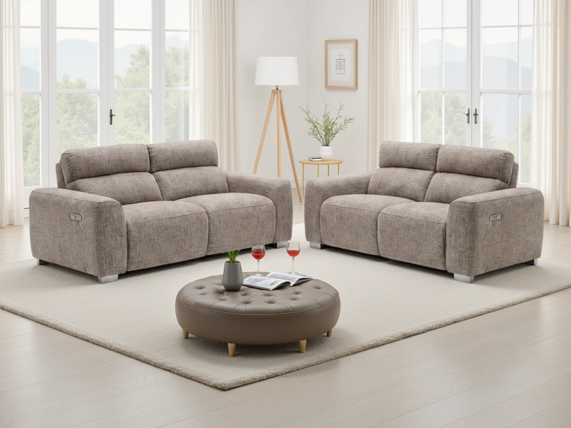Toronto 3 & 2-Seater Electric Recliner Sofa - image 2