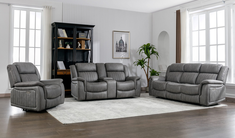 Stanley Electric Recliner 3-Seater Sofa - image 2