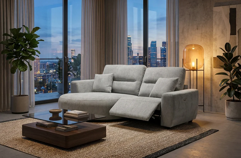 Denver Electric Recliner Chaise Lounge - Left or Right Hand Chaise - image 2