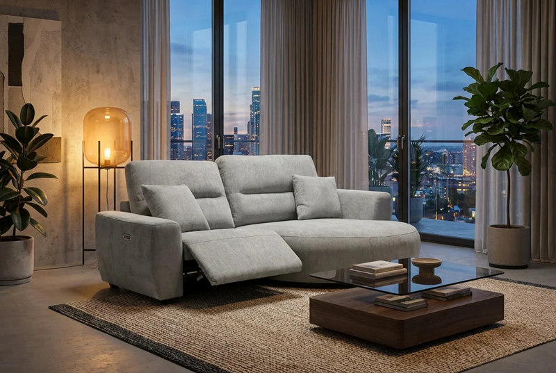 Denver Electric Recliner Chaise Lounge - Left or Right Hand Chaise - image 5