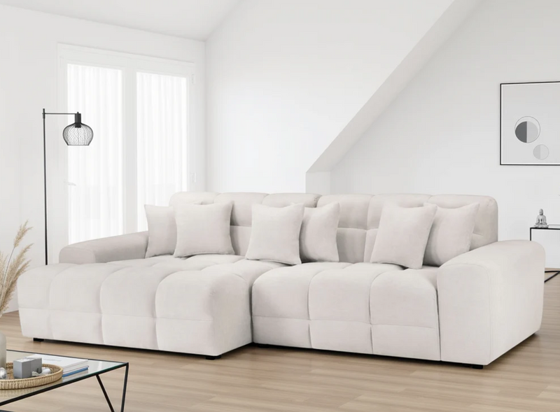 Jacob Ribbed Corner Sofa (Left or Right-Hand) - image 1
