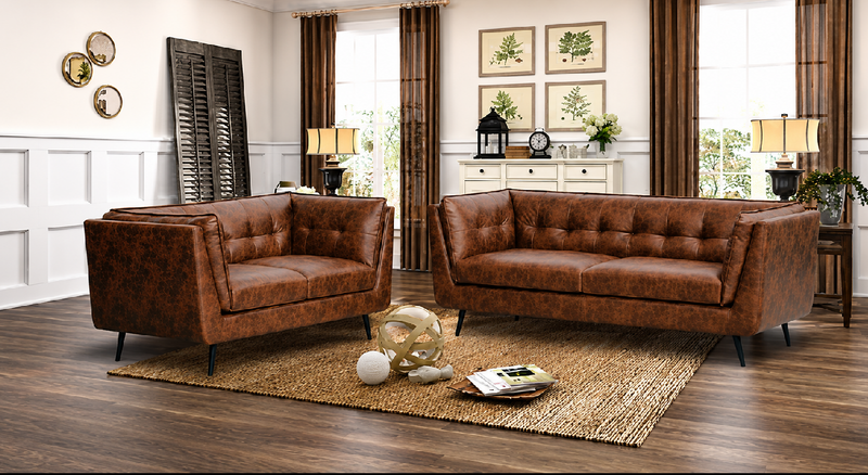 Melbourne 3-Seater Faux Leather Sofa - image 3