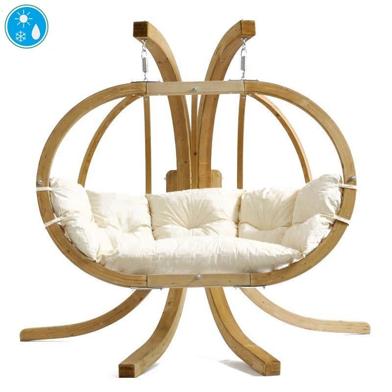 Globo Royal Double Hanging Egg Chair Set - image 4