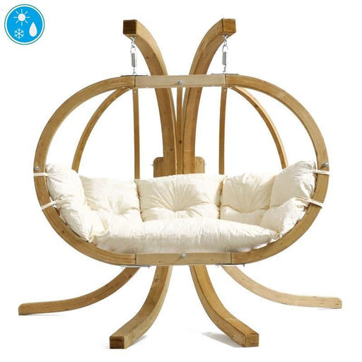 Globo Royal Double Hanging Egg Chair Set - image 4