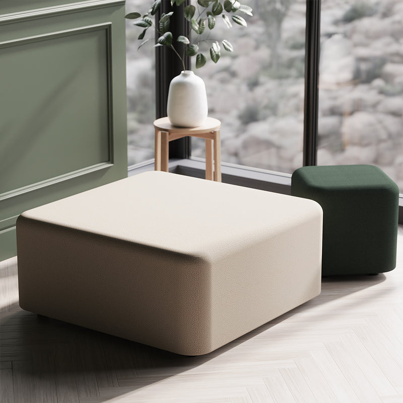 Harlestone Square Stool in Single Tone