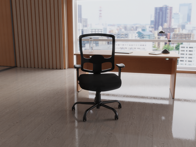 Portland HD High Back Heavy Duty Task Operator Office Chair with Arms
