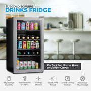 Subcold Super85 LED beer fridge, photo 18