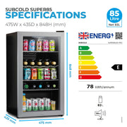 Subcold Super85 LED Beer Fridge - image 21