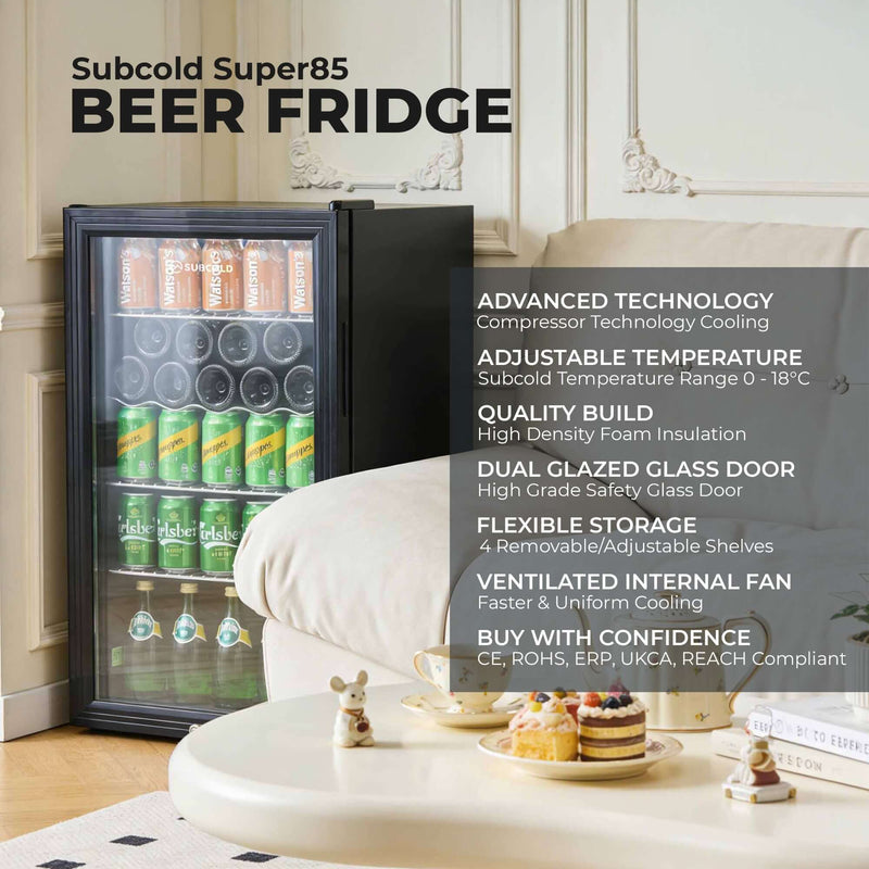 Subcold Super85 LED beer fridge, photo 6