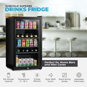 Subcold Super85 LED beer fridge, photo 4