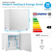 Subcold Eco35F Mini Freezer - White - image 6