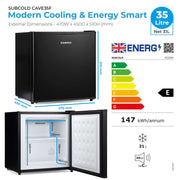 Subcold Eco35F Mini Freezer - Black - image 8