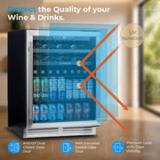 Subcold Integra60 integrated drinks and wine cooler, photo 17