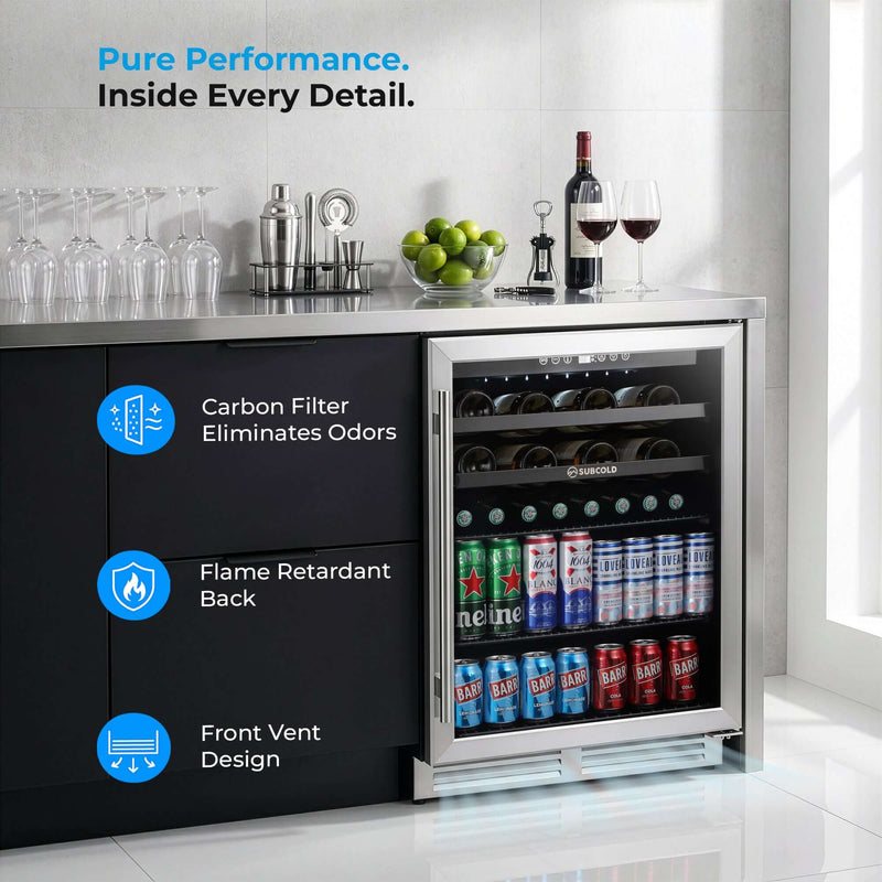 Subcold Integra60 Integrated 2 in 1 Drinks & Wine Cooler - image 22