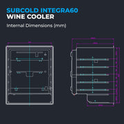 Subcold Integra60 integrated drinks and wine cooler, photo 12