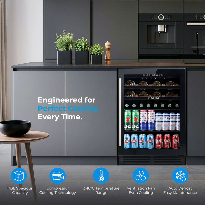 Subcold Integra60 integrated drinks and wine cooler, photo 2