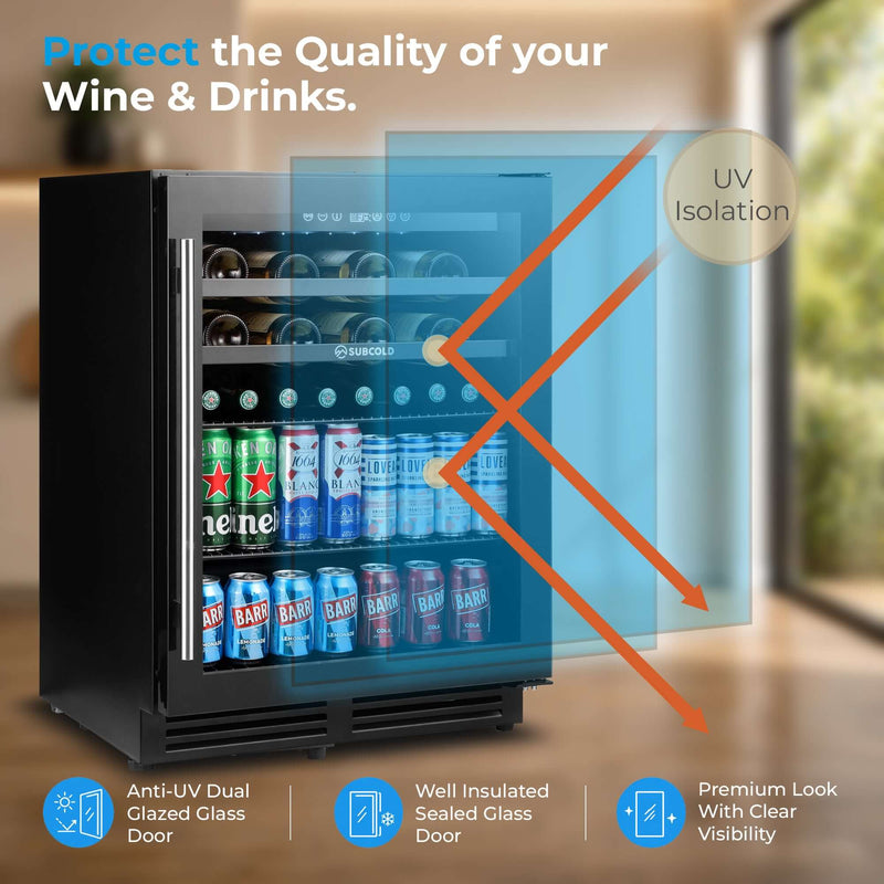 Subcold Integra60 integrated drinks and wine cooler, photo 3