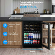 Subcold Integra60 integrated drinks and wine cooler, photo 7