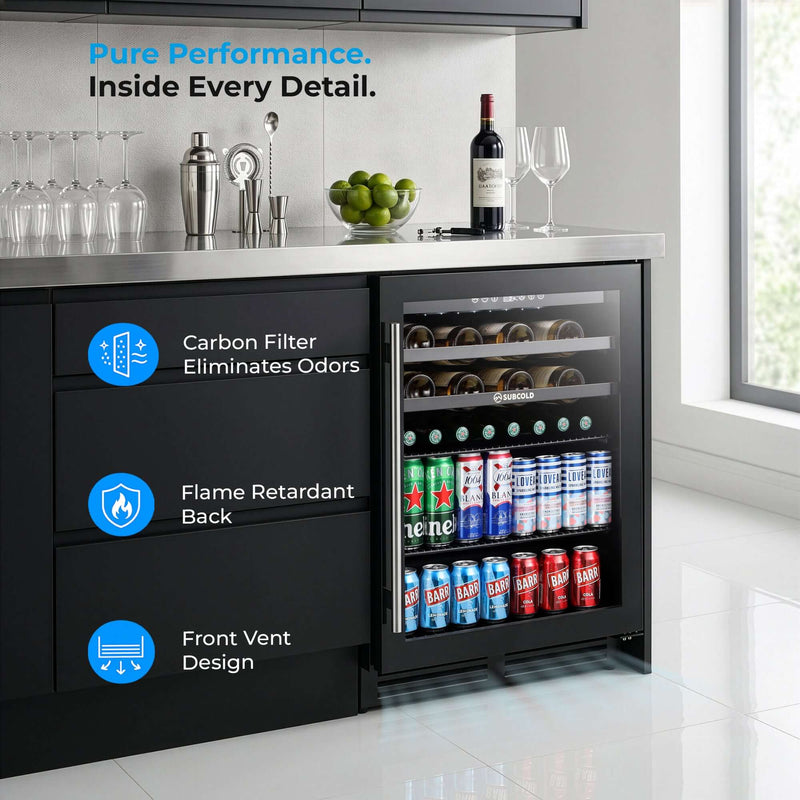 Subcold Integra60 integrated drinks and wine cooler, photo 8