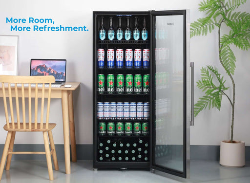 Subcold Maxi250 stainless steel tall drinks fridge, photo 2