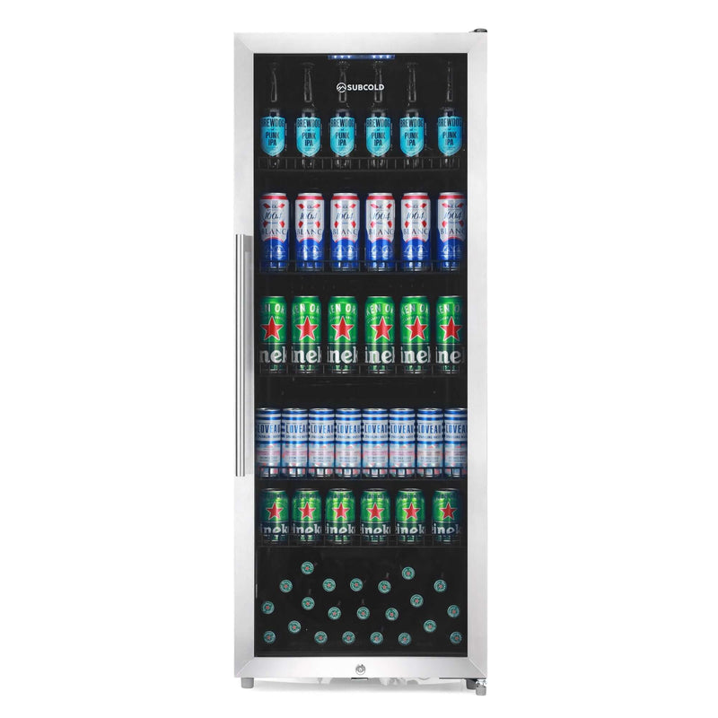 Subcold Maxi250 stainless steel tall drinks fridge, photo 10