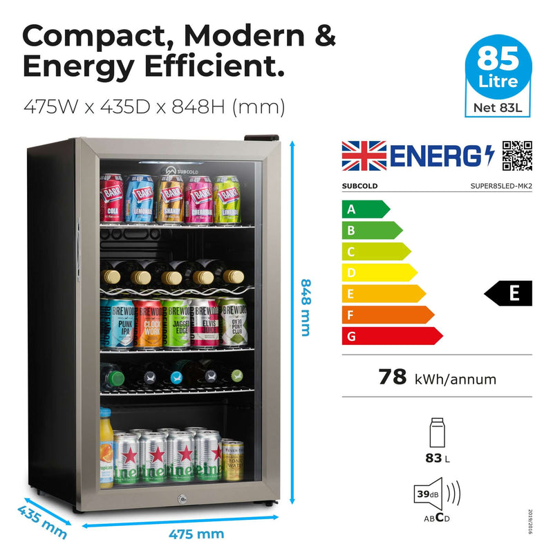 Subcold Super85 LED Beer Fridge - image 33