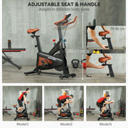 SPORTNOW Quiet Stationary Exercise Bike with Adjustable Seat - image 10
