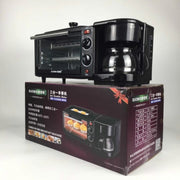 3-in-1 Electric Breakfast Machine with Coffee Maker, Frying Pan and Mini Oven - view 11