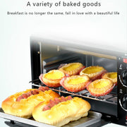3-in-1 Electric Breakfast Machine with Coffee Maker, Frying Pan and Mini Oven - view 5