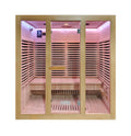 The Dales Glow Indoor Infrared Sauna by SaunaPlunge - 4 person