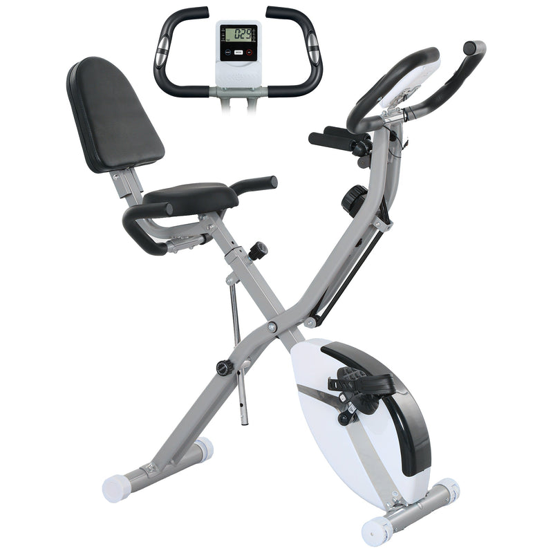 SPORTNOW Folding Exercise Bike with Arm Bands and Hand Pulse Sensor - image 11