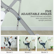 SPORTNOW Folding Exercise Bike with Arm Bands and Hand Pulse Sensor - image 13