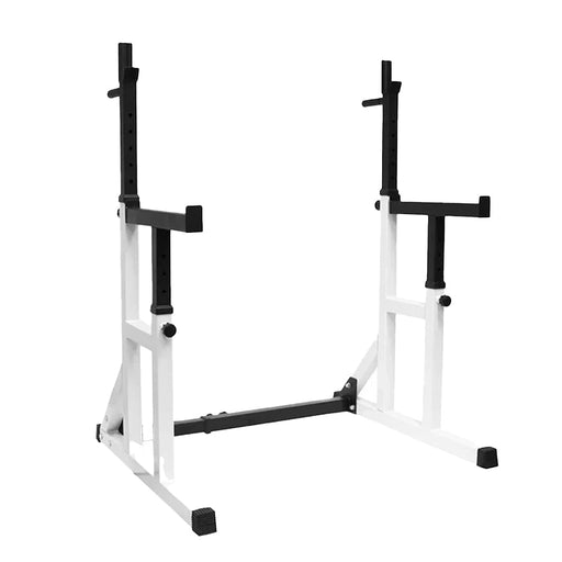 Heavy Duty Squat Rack Black & White