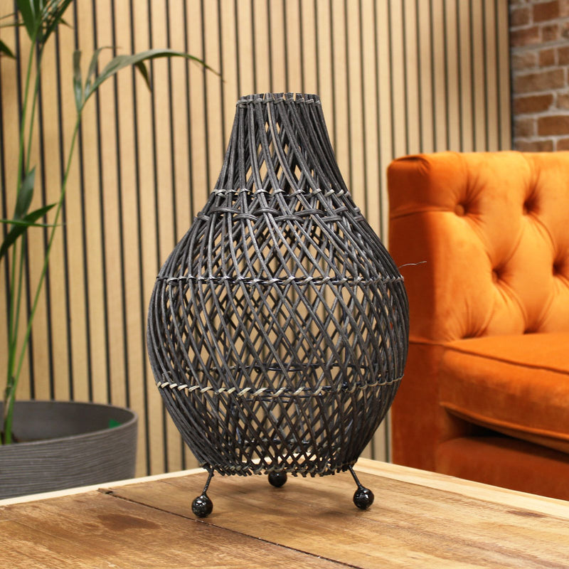Rattan Table Lamps - Natural - image 4