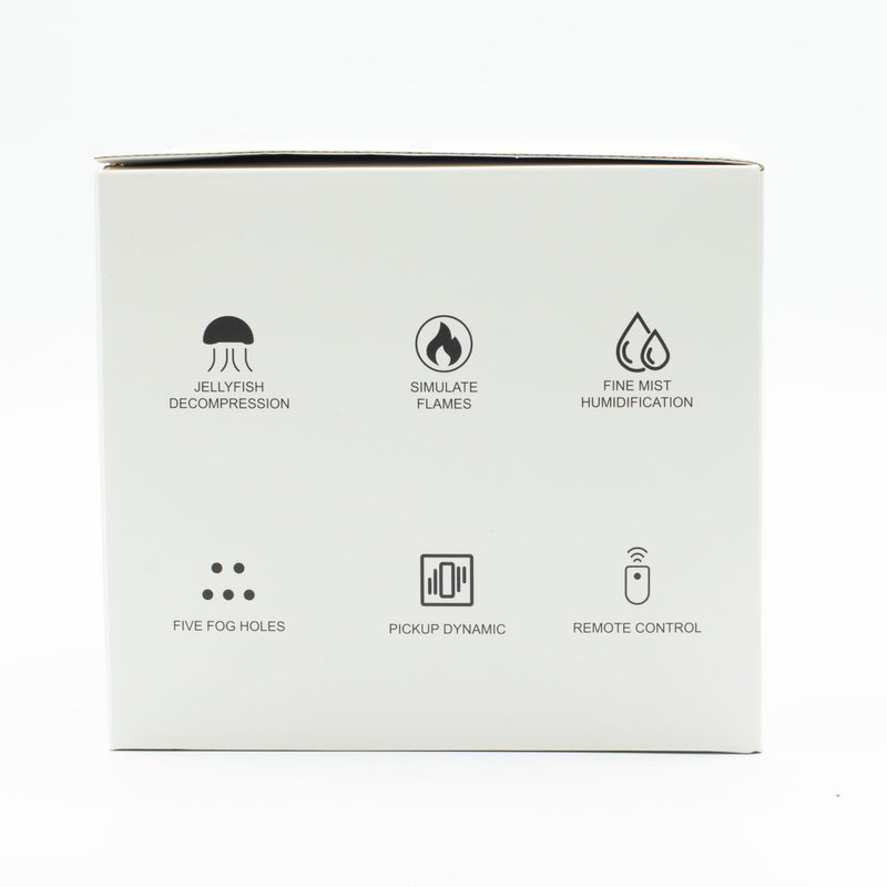 Jellyfish Puff Effect Aroma Diffuser with Colour-Changing LED