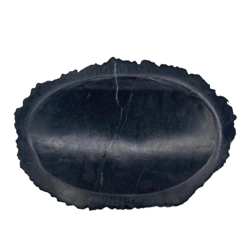 Petrified Wood Brown/Black Soap Dish