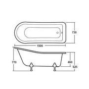 Pembridge freestanding bath - image 3