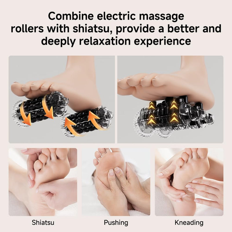Beici 13-Inch Foot Spa with Dual-Action Massage Shiatsu and Temperature Control